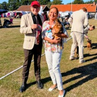 IDS Bornholm (DK) 14. 08. 2026 C.I.B. and MultiCh Mdac's Lady Layla veteran class: Exc., CACIB-V, BOV and vet. CERT